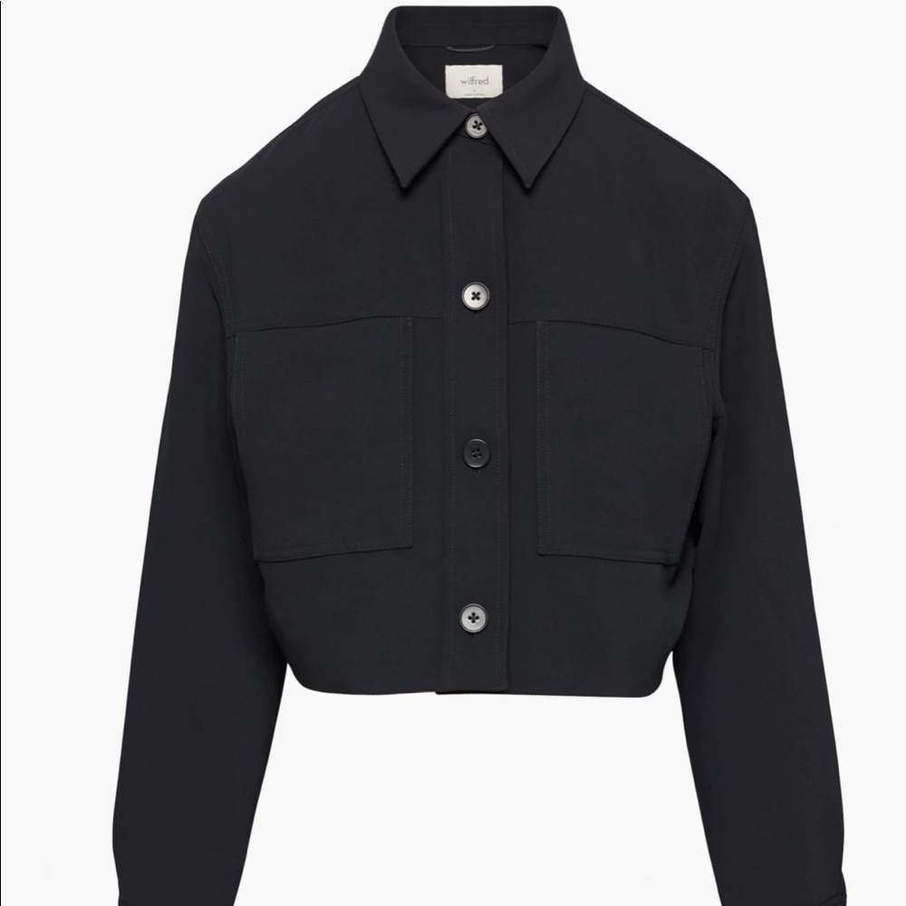 Aritzia Wilfred Little Cropped Jacket